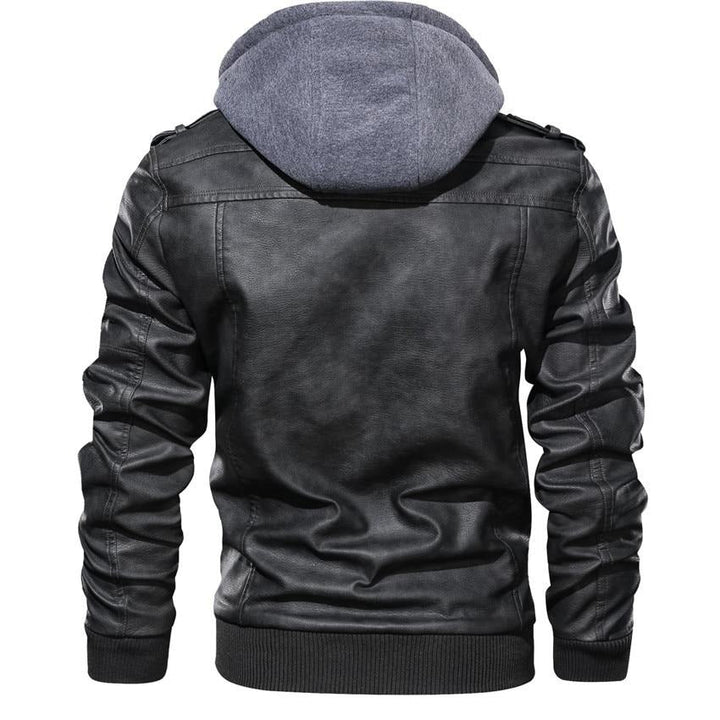 Vegan leather jacket