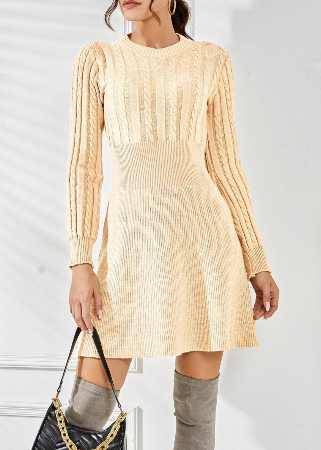 Elegant and Timeless Sweater Dress