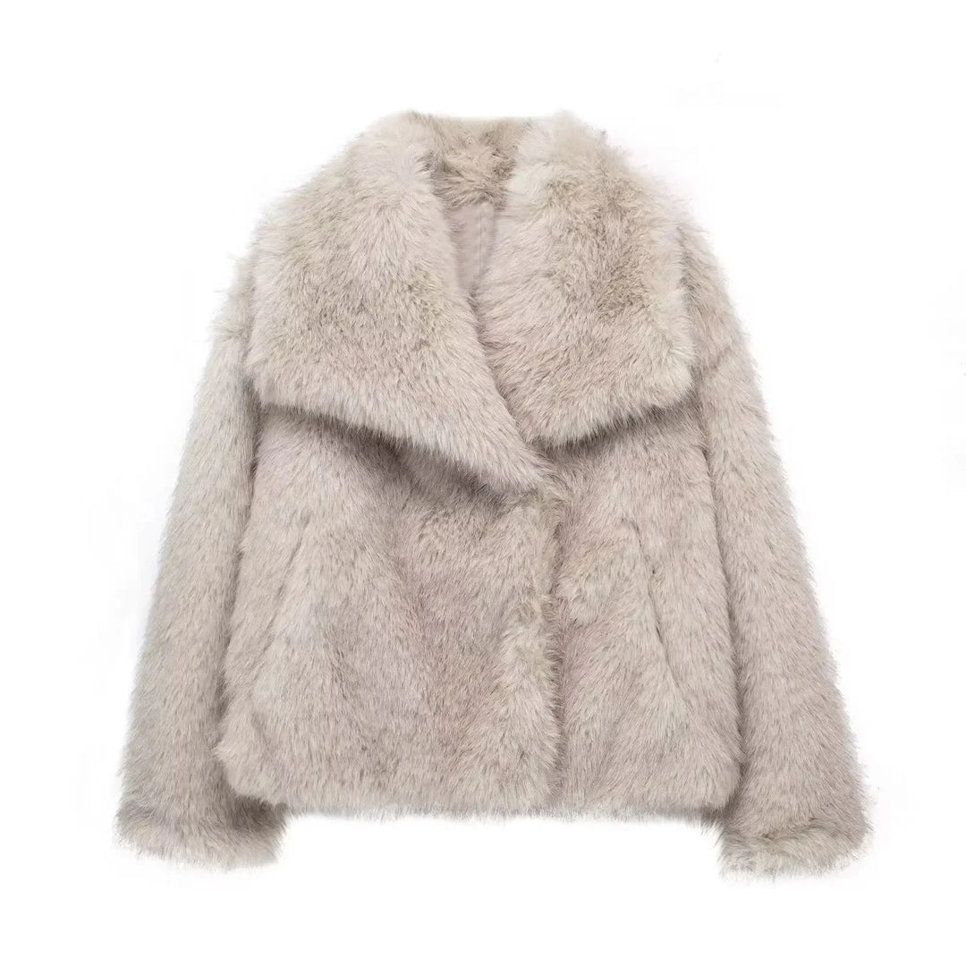 Plush Crop Coat