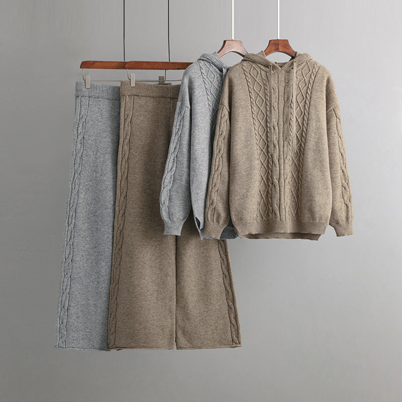 Ultra-Comfort Oversized Knit Set