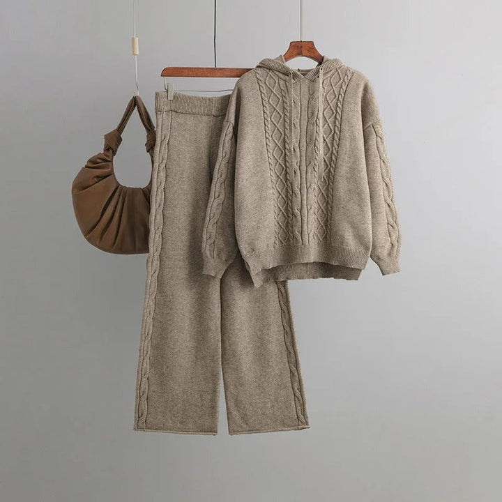 Ultra-Comfort Oversized Knit Set