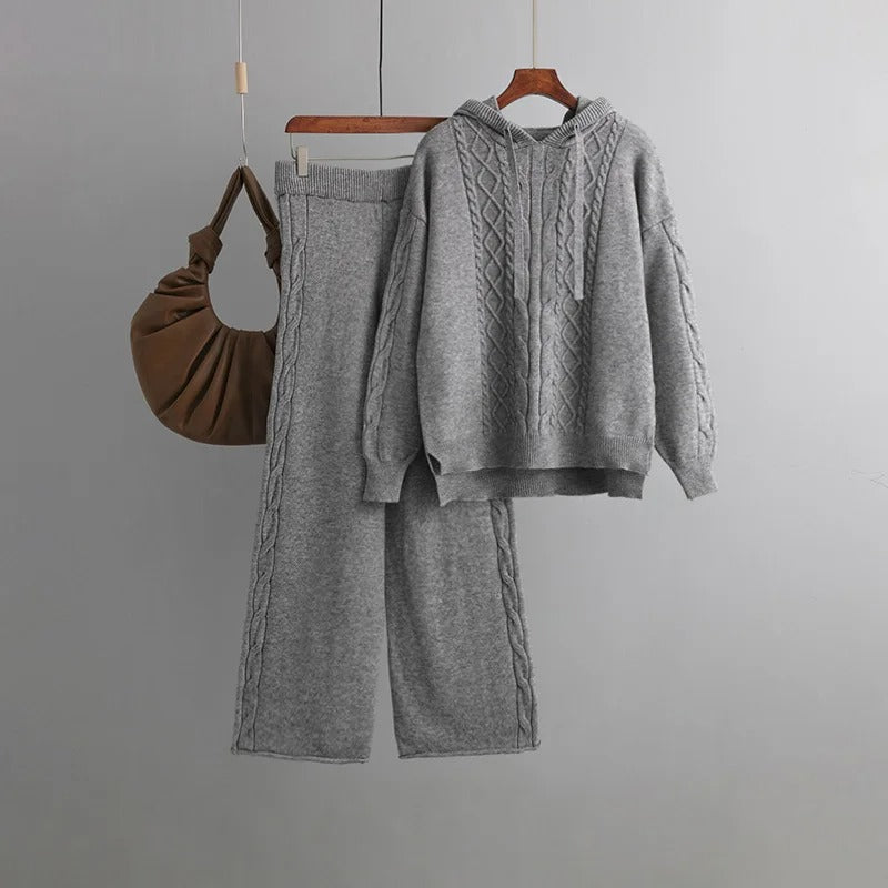 Ultra-Comfort Oversized Knit Set